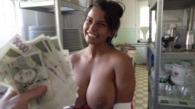 CzechStreets – Cook with huge tits and mega clit