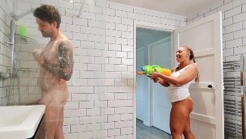 Shower Pranking Sex