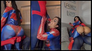 Spiderwoman Gets Creampied