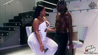 Making Her Big Beautiful Black Booty Bounce