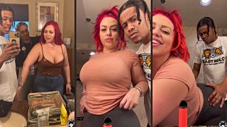 Mandi May with Lil D